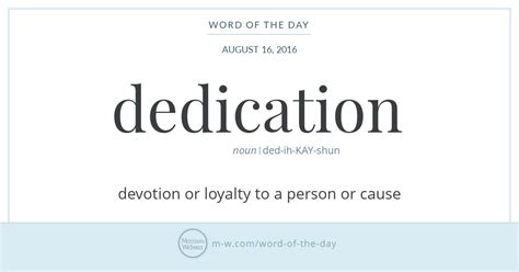 DEDICATE definition and meaning .